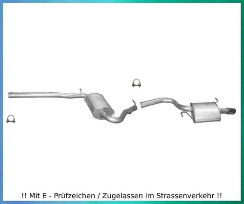 Auspuffanlage für audi - a4, /