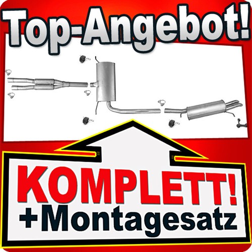 Auspuff für audi 4 und - audi, a6