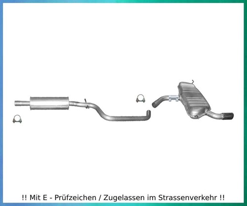 Auspuffanlage audi - auspuffanlage, a3