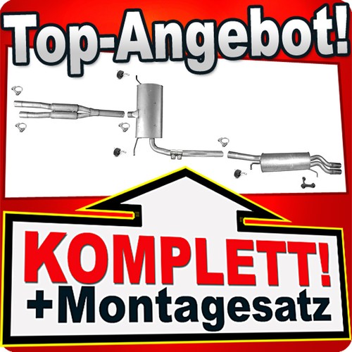 Auspuff für audi 7 t - für,