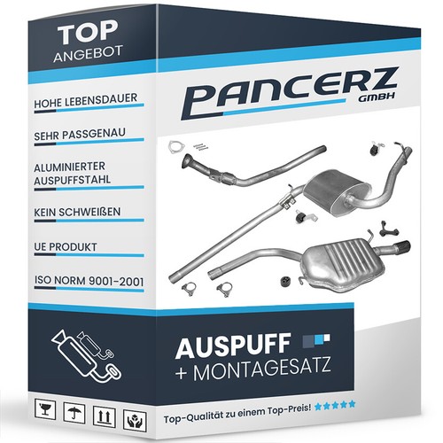 Auspuffanlage für audi b6 - für, a4