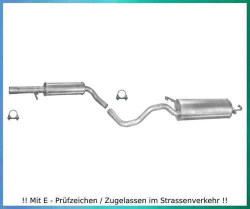 Auspuffanlage audi 6 - audi, 1.6