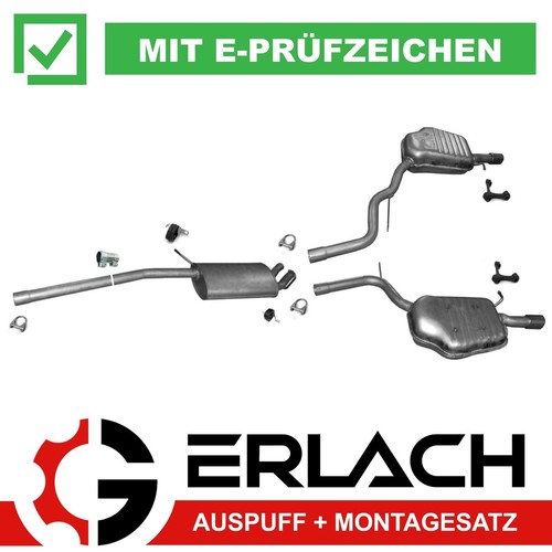 Auspuffanlage für audi b7 - für,