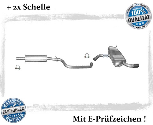 Auspuffanlage für audi - auspuffanlage, a3