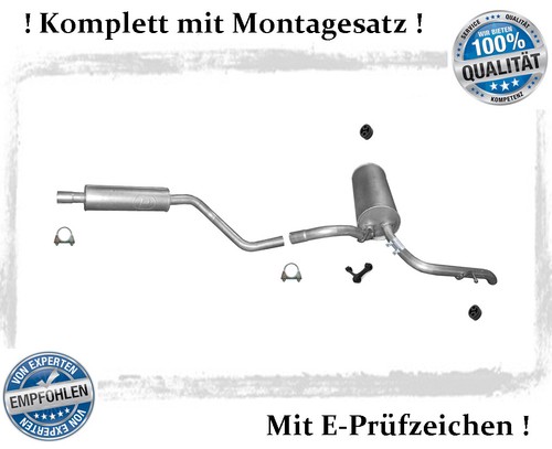 Auspuffanlage audi 4 55kw - audi, a2