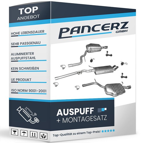 Auspuff für audi - (b6, b7)