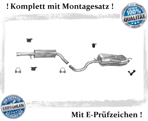 Auspuffanlage audi 8 t - audi, 1.8