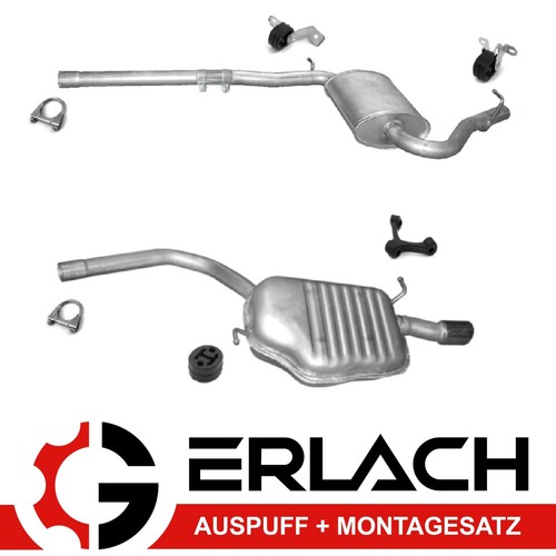 Auspuff für audi 0 - für, 2.0