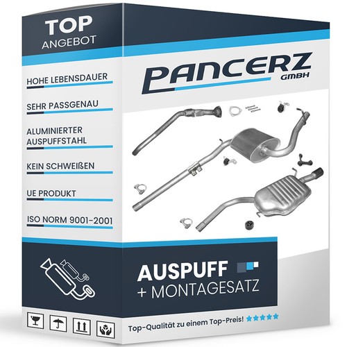 Auspuffanlage für audi - für, a4
