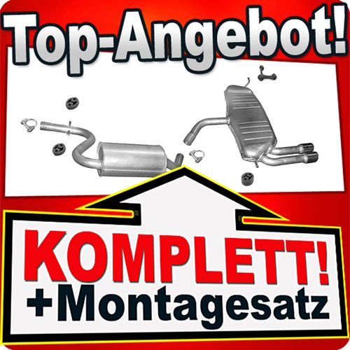 Auspuff für audi sportback - für,