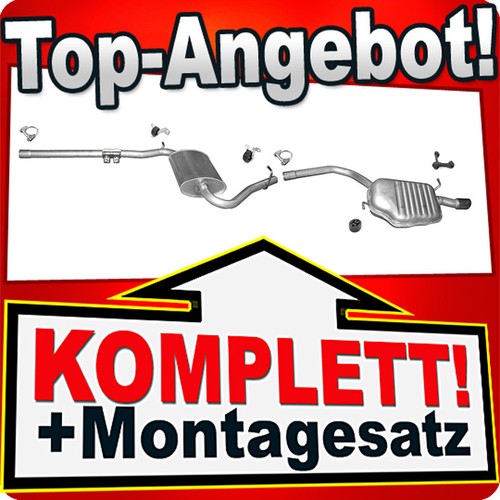 Auspuff für audi - auspuff,