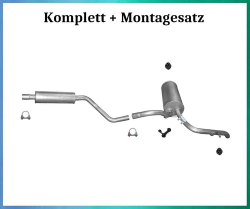 Auspuffanlage audi 4 - audi, 1.4