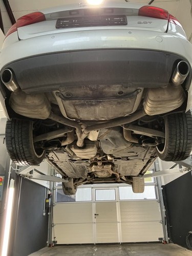 Auspuffanlage audi avant - auspuffanlage,