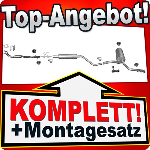 Auspuffanlage für audi 4 - für,