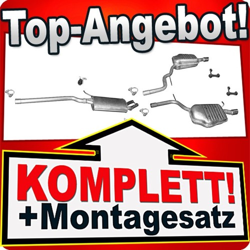 Auspuff für audi - (b6, b7)