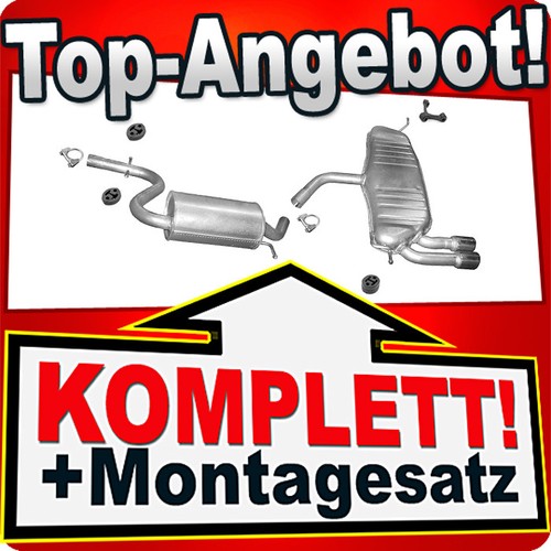 Auspuff für audi - auspuff, 1.4