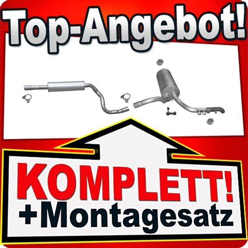 Auspuff für audi 4 42 - auspuff, a2