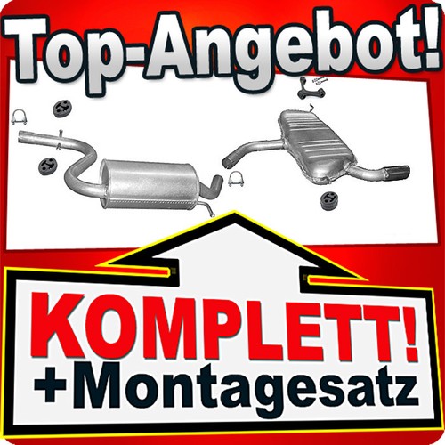 Auspuff für audi sportback - für,
