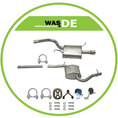 Auspuffanlage auspuff audi - auspuff, a4