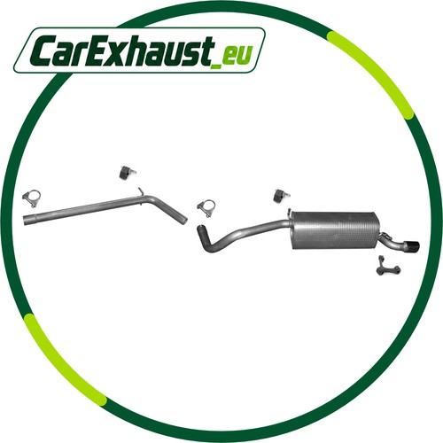 Auspuffanlage für polo - vw, &