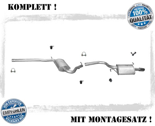Auspuffanlage für audi b6 - auspuffanlage,